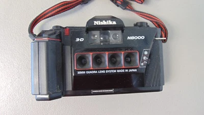 CÁMARA 3D LENTE QUADRA 35MM NISHIKA N8000 - ENVÍO GRATUITO Foto 1 de 4