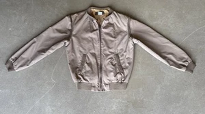 Vintage Gap Jacket Mens Medium Brown Bomber Full Zip 70s ? 80s ? 90s ? - Picture 1 of 7