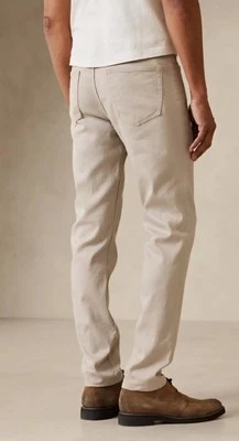 Pantalones de mezclilla de viaje Banana Republic ajustados para hombre 32x34 marrón elástico cómodo  Foto 1 de 4