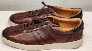 Vince Camuto Schnürschuhe braun Leder Turnschuhe - Größe 10,5 NEU - Bild 1 von 13