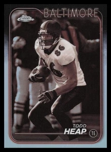 2024 Topps Chrome Negative Refractor #6 Todd Heap Baltimore Ravens Football Card - Picture 1 of 2