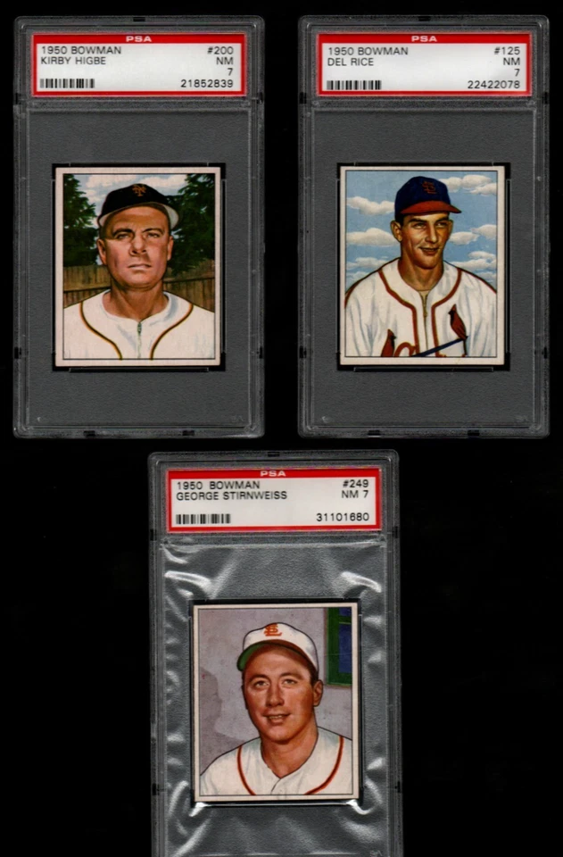 Kirby Higbe #200 1950 Bowman Baseball Card Graded PSA 7 - ONE CARD ONLY - Image 1 of 1