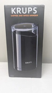 Krups (F2034251) Electric Coffee And Spice Grinder Stainless Steel - Black - Picture 1 of 3