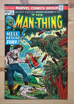 Marvel - Man-Thing #2 (1974) 1ª aparición de los Skull Crushers Foto 1 de 3