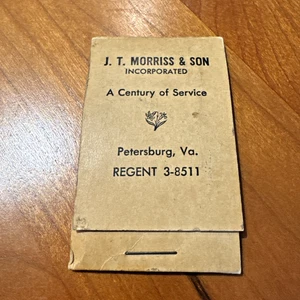 VINTAGE! J.T. Morriss & Son Funeral Home Advertising Stocking Repair Kit 1930s? - Picture 1 of 4
