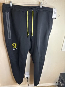 NIKE 4XL OREGON DUCKS TEAM ISSUE PANTS SWEATPANTS CANCER LOGO - NIKE Slim Fit - Picture 1 of 17