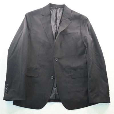 Bonobos 38R BK395 Negro Atlético Elastizado Lana Para Hombres Blazer Traje Chaqueta Abrigo Deportivo Foto 1 de 4
