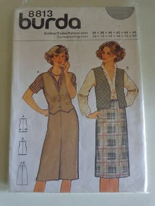 Patron BURDA 8813 PATTERN Mode - Picture 1 of 1