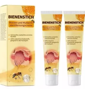 2x Bienenstich Bee Venom Correcting Cream for Wart Removal 2 oz Tubes - Ex: 6/27 - Picture 1 of 15