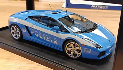 AUTOART 1/18 LAMBORGHINI GALLARDO POLICE CAR  - 2004 - Immagine 1 di 4