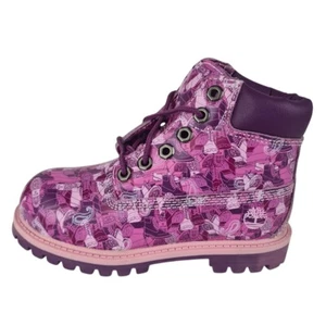 Timberland Niña 6 IN 20868 Botas Clásicas Exterior Invierno Rosa Talla 11 - Imagen 1 de 11