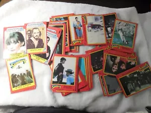 VINTAGE TOPPS 1980 SUPERMAN II TRADING CARDS 88 KARTEN INSGESAMT - Bild 1 von 10