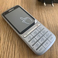Nokia  C3-01 - Silber (Ohne Simlock) 100% Original !! Unbenutzt!! Neu!!