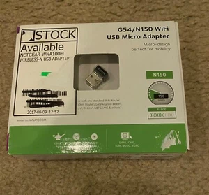 Adaptateur Micro USB WiFi NETGEAR G54/N150 sans fil, pas de retour - Photo 1/3