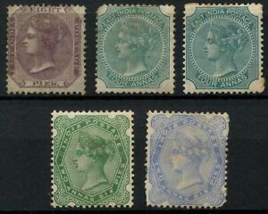 India Stamp Collection QV Mint & Unused