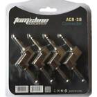 Connectors for Guitar Effect Pedals Z Type 6.35mm, Tomsline, Set of 4