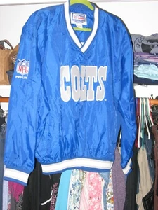 Indianapolis Colts large Starter windbreaker Blue NFL - Picture 1 of 4