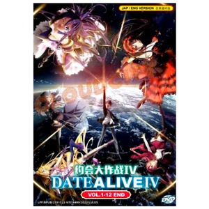 DVD Anime Date A Live Season 4(1-12End) Eng Dub All region Japanese Anime Movie - Picture 1 of 12