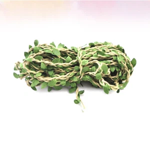Green Leaf Band Künstliche Leaf Garland Blatt Reben Band Künstliche Weinblätter - Bild 1 von 11