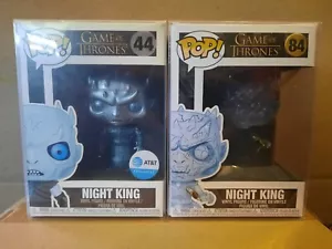 NIght King both 44 AT&T Exclusive and 84 Game of Thrones Funko Pop Unopened - Picture 1 of 3