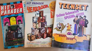 Three 1967 Teen Set/Hit Parader magazines - see description - Picture 1 of 18