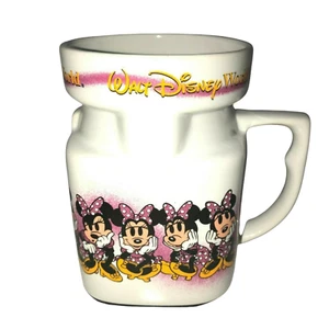 Walt Disney World Minnie Mouse Poses Ceramic Mug Coffee Tea Cup Square Thailand - Picture 1 of 11