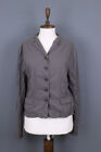 RUNDHOLZ Gray Lagenlook Linen Lightweight Blazer Jacket Size S