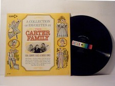 THE CARTER FAMILY LP A collection of favorites 1963 Decca mono  vinyl
