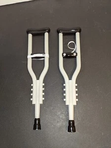 Build-A-Bear White Crutches For Stuffed Animals - Picture 1 of 3