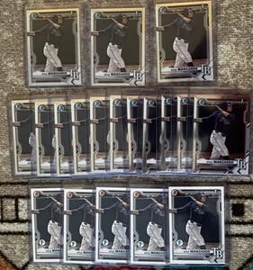 SET x19 2021 Bowman Entwurf 1. Kyle Manzardo Chrom (11) Refraktor (3) 1. Auflage (5) - Bild 1 von 3