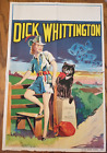 Théâtre Pantomime - Dick Whittington (années 1930). Affiche du British Theater