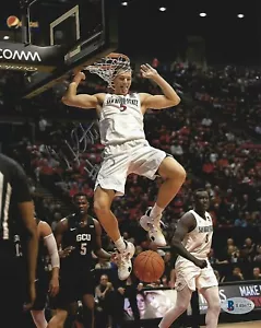 Yanni Wetzell Signed 8x10 Photo BAS Beckett COA SDSU Aztecs Basketball Picture 2 - Picture 1 of 3