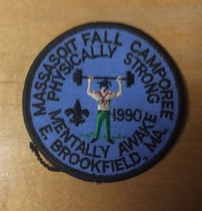 BSA MASSASOIT FALL CAMPOREE 1990 EAST BROOKFIELD MA - Bild 1 von 2