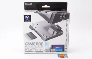 Nintendo GameCube GameBoy Player Silver w/Start up Disc Box Tested Good Japan JP - Picture 1 of 13