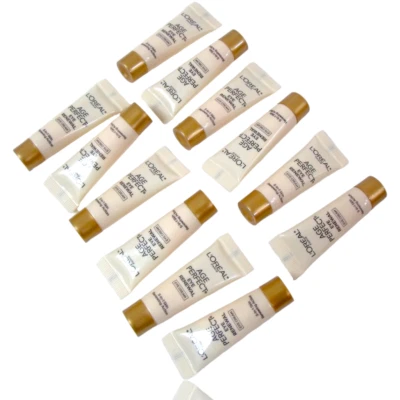 (Lot of 12) L'oreal Age Perfect Eye Renewal Cream 5-in-1 Travel Size .10 oz. New - Image 1 of 4