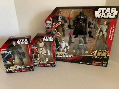 Lote Star Wars Hero Mashers Plo Koon El Imperio Inquisidor Contraataca Foto 1 de 4