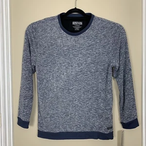 Kenneth Cole maglione uomo manica lunga girocollo maglia pigiama lounge camicia L - Foto 1 di 7