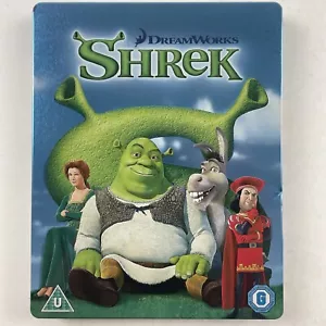 Shrek (2001) Blu-Ray SteelBook UK Exclusive OOP Region Free DAMAGED - Picture 1 of 5