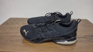 PUMA Riaze Prowl Leopard Black & Gold Sneakers Women's Size 11 377537-01 - Picture 1 of 10