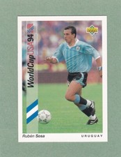 RUBEN SOSA URUGUAY UPPER DECK USA 94 WORLD CUP CARD #97