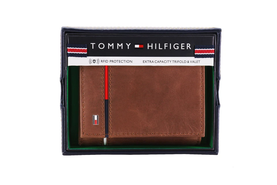 Tommy Hilfiger Hombre Cuero RFID Capacidad Extra Triple Cartera 31TL110044 Foto 1 de 1