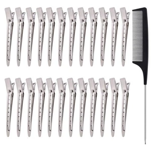 MELLIEX 24 Stück Haarclips Combi-Clip Haarklammern Abteilklammern Friseurbedarf - Bild 1 von 4