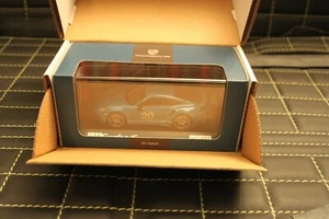 1:43 Spark Minichamps Porsche 911 992 Turbo S 20 Jahre China Oslo blau 940/992 - Picture 1 of 3