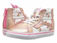 vans rosa bota