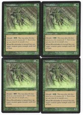 Magic the Gathering MTG Scourge Woodcloaker Cards by Jim Nelson X4