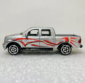 MotorMax (6043) Ford F150 Pickup Truck 1/64 Diecast Silver with F-150 Tampo Mint - Picture 1 of 10