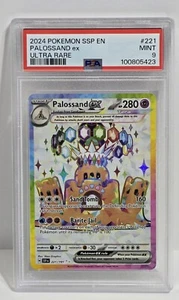 Palossand EX #221/191 SSP EN-Surging Sparks English Mint PSA 9 (2024) - Imagen 1 de 2