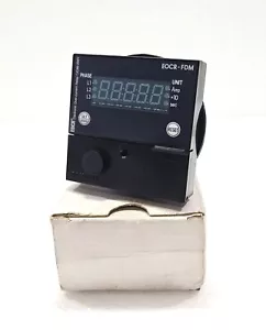 EOCR EOCR-FDM ELECTRIC OVERCURRENT RELAY UC85-250V - Picture 1 of 8
