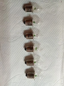 6 Lampadine NOS, Vintage 3,6V 0,7A. - Foto 1 di 1