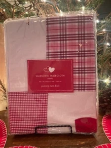 Pottery Barn Kids Valentine Tablecloth - NEW - Picture 1 of 1